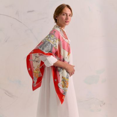 カレジェアン カシミアシルク 《エプロンドール&馬着》 | Hermès